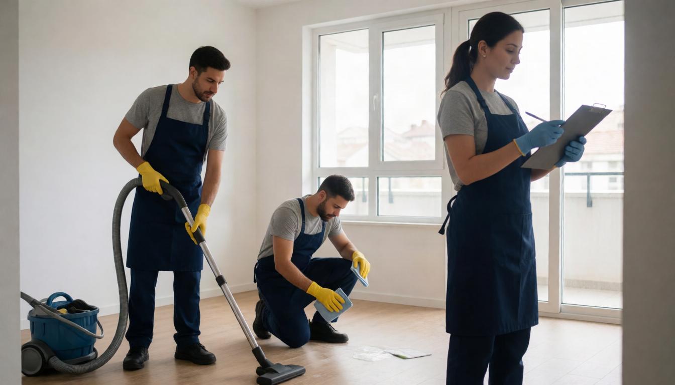 Turnover cleaning for managers